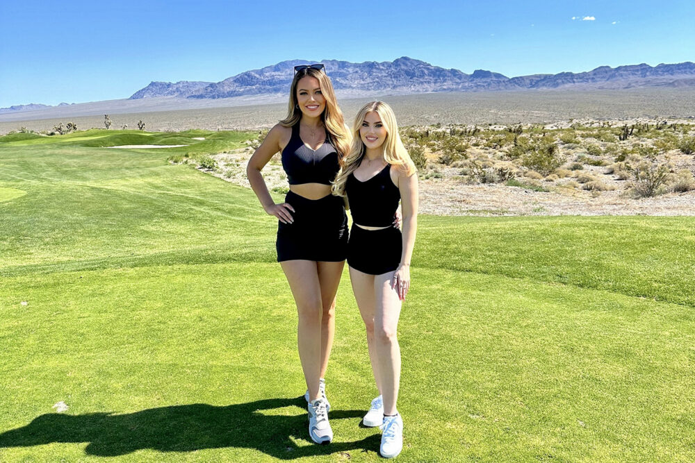 book las vegas female golf caddies